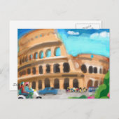 ローマ ポストカード (正面/裏面)