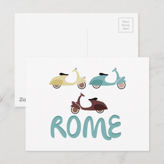 ローマ ポストカード (正面/裏面)