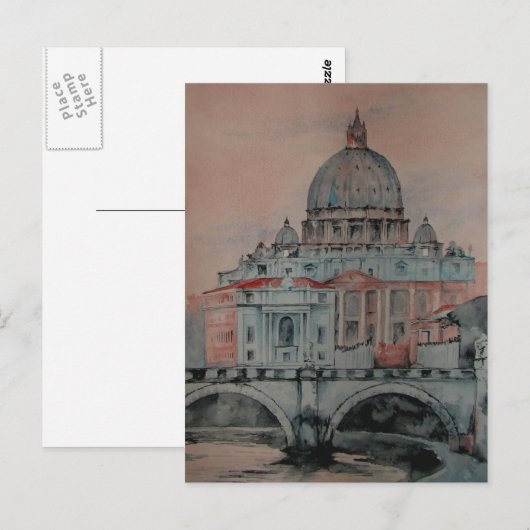 ローマ ポストカード (正面/裏面)