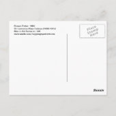 ローマ・ポッターbyアルマ・タデマ・メンズ・イン・アート ポストカード (裏面)