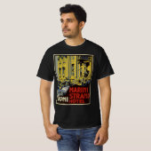ローマ、マリーニ・ストランド・ホテルのトレヴィの泉 Tシャツ (正面フル)