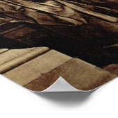 ローマ、ミケランジェロ、モーセ ポスター (角)