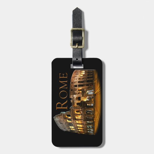 ローマ ラゲッジタグ (正面縦)