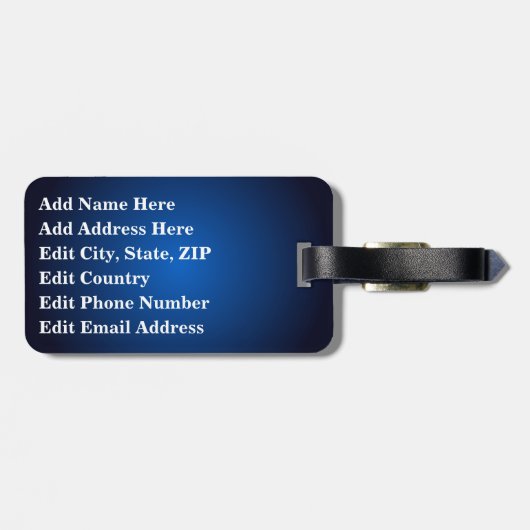 ローマ ラゲッジタグ (裏面横)