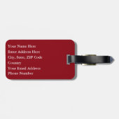 ローマ ラゲッジタグ (裏面横)