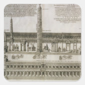 ローマ、ローマのサーカス・マクシムスの計画は、 スクエアシール (正面)