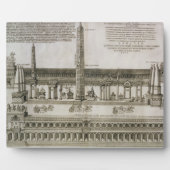 ローマ、ローマのサーカス・マクシムスの計画は、 フォトプラーク (正面)