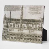 ローマ、ローマのサーカス・マクシムスの計画は、 フォトプラーク (側面)