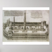 ローマ、ローマのサーカス・マクシムスの計画は、 ポスター (正面)