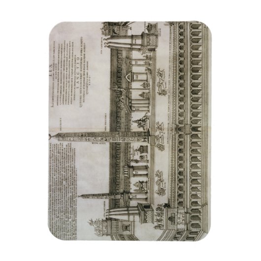 ローマ、ローマのサーカス・マクシムスの計画は、 マグネット (縦)