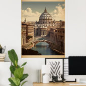 ローマ・ヴィンテージのポスター ポスター (ホームオフィス)