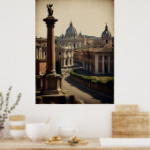 ローマ・ヴィンテージのポスター ポスター (キッチン)