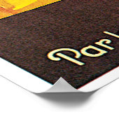 「ローマ」ヴィンテージフランスの旅行ポスター ポスター (角)