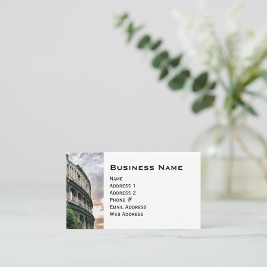 ローマ 名刺 (スタンド正面)