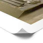 ローマ（大理石）ミューズ石棺 ポスター (角)