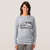 ローマ、旅行シャツ、追加文字 Tシャツ (正面フル)