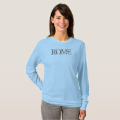 ローマ、旅行シャツ、追加文字 Tシャツ (正面フル)