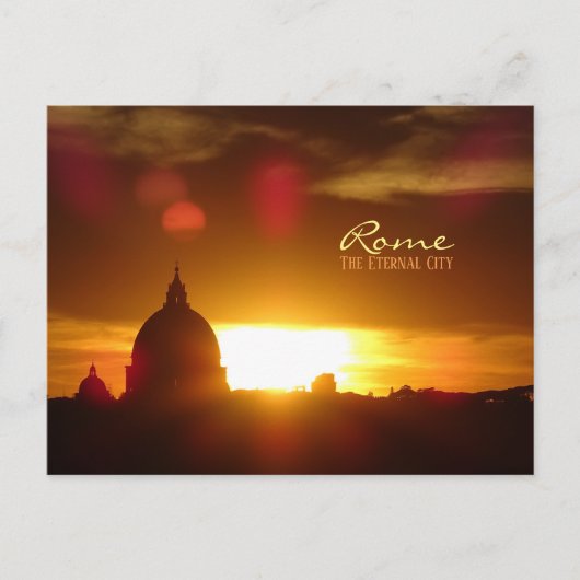 ローマ、永遠の都 ポストカード (正面)