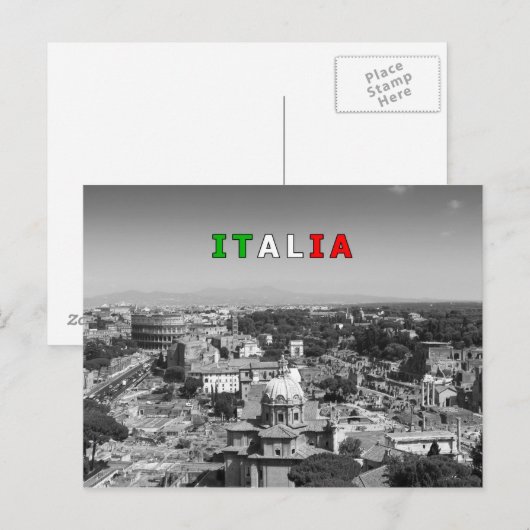 ローマ #01G ポストカード (正面/裏面)