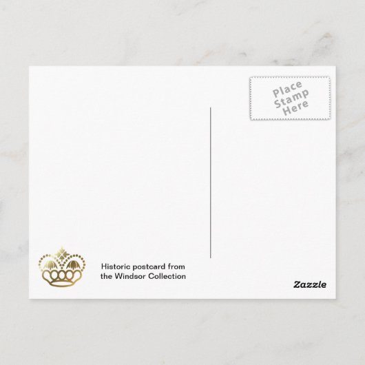 ローマ、19世紀末のデートすることの地図 ポストカード (裏面)