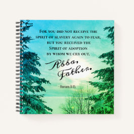 ローマ 8:15 私たちは「アバ、父」 と叫びます ノートブック