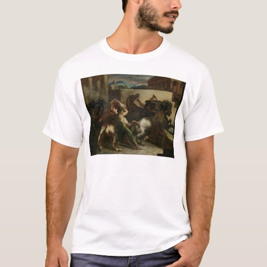 ローマ、c.1817の野生の馬の競争 tシャツ (正面)