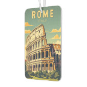 ローマItalyコロッセウムトラベルアートヴィンテージ カーエアーフレッシュナー (左)