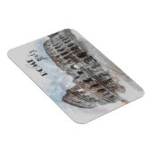 ローマItalyコロッセウムトラベルアートヴィンテージ マグネット (右側)