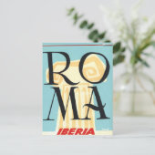 ローマItalyローマイオニカルムヴィンテージトラベル ポストカード (スタンド正面)
