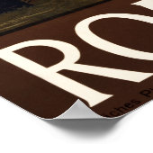 ローマItalyヴィンテージ旅行ポスター ポスター (角)