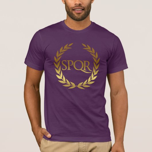 ローマSPQR Tシャツ (正面)