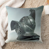 ローマThracianの剣闘士の青銅色のヘルメット第1セリウム クッション (ブランケット)