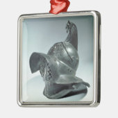 ローマThracianの剣闘士の青銅色のヘルメット第1セリウム メタルオーナメント (左)