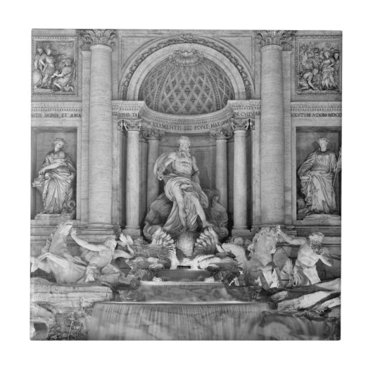 ローマTreviの噴水 タイル (正面)