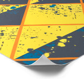 ロームバスグリカラフルッ絵を描ド ポスター (角)