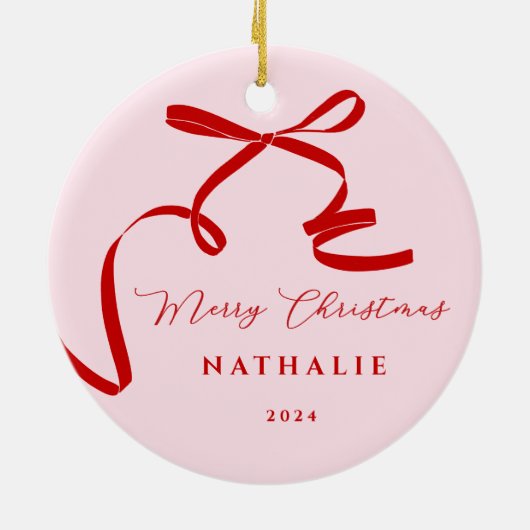 ローム最高のメトクリスマス セラミックオーナメント (裏面)