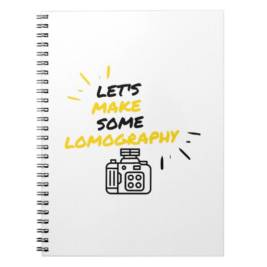 ローモグラフィー製造会社 ノートブック (正面)