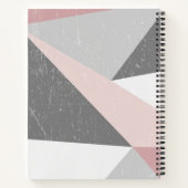 ローモダンポリ箇条書きジャーナル/折れ線ノートブック ノートブック (裏面)