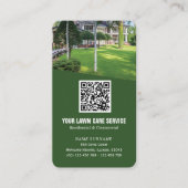 ローモダン気にン写真QRコード名刺 名刺 (正面)