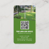 ローモダン気にン写真QRコード名刺 名刺 (正面)