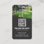 ローモダン気にン写真QRコード名刺 名刺 (正面)