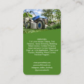 ローモダン気にン写真QRコード名刺 名刺 (裏面)