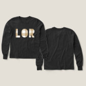 ローモン姓Plaidファミリーマッチングシャツ (デザイン 正面＆背面)