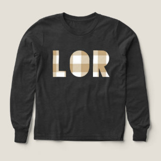 ローモン姓Plaidファミリーマッチングシャツ