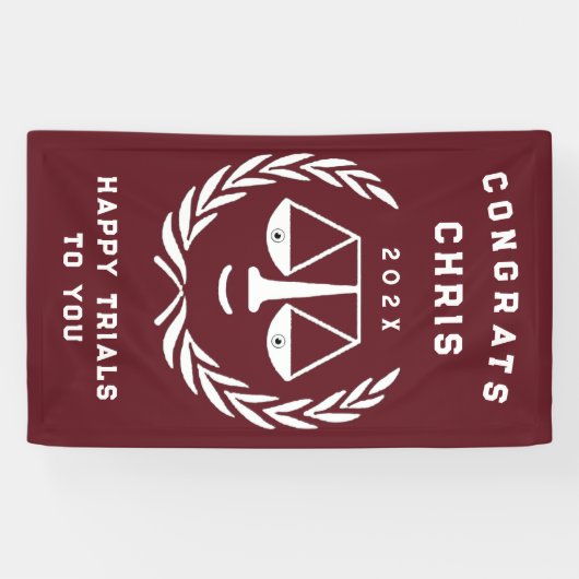 ローユニークスクール卒業 横断幕 (横)