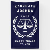 ローユニークスクール卒業 横断幕 (縦)