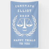 ローユニークスクール卒業 横断幕 (縦)