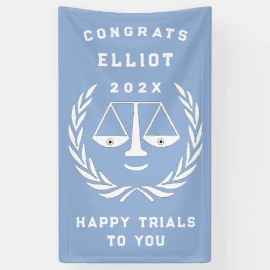 ローユニークスクール卒業 横断幕 (縦)