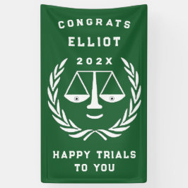 ローユニークスクール卒業 横断幕