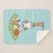 ローラのバスケットボールスピン シェルパブランケット (正面(横))